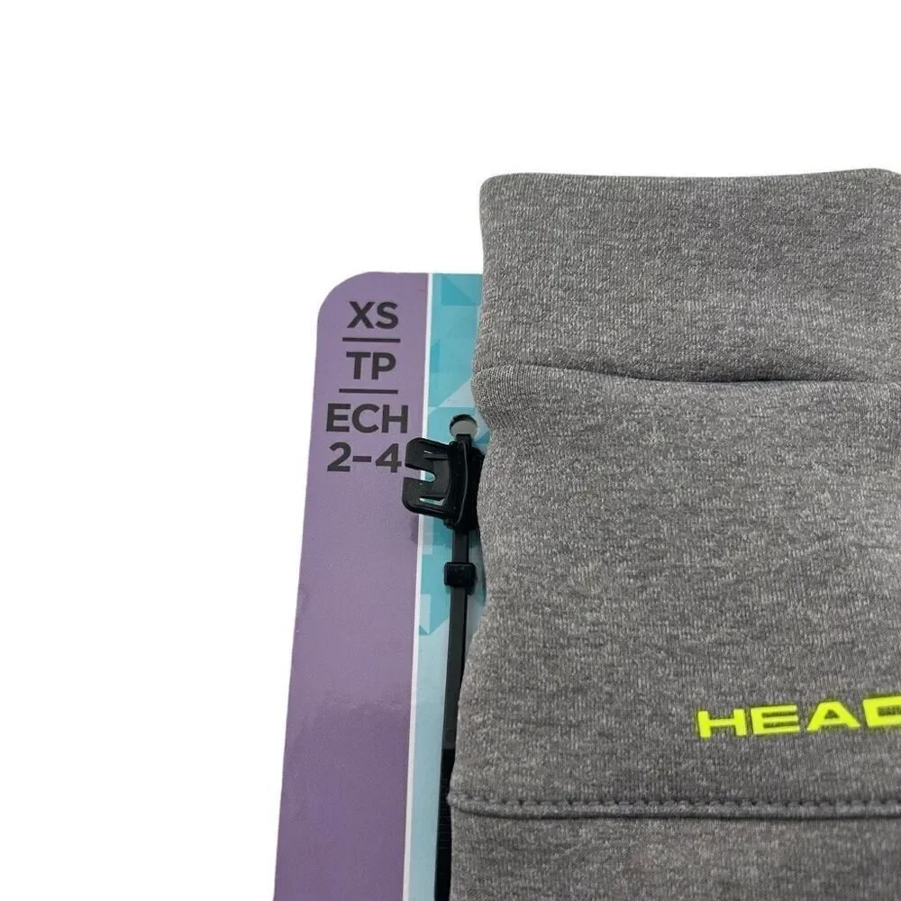 HEAD Kids’ Touchscreen Mittens High Grip Stretch Fleece keep Heat In, 2-4 XS,